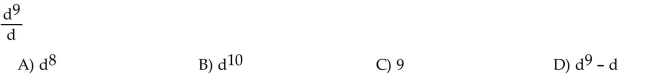 Use the quotient rule to simplify the expression.  <div style=padding-top: 35px> 