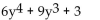 <strong>Find the degree of the following polynomial and determine whether it is a monomial, binomial, trinomial, or none of these.  </strong> A) 4; trinomial B) 7; trinomial C) 8; trinomial D) 4; binomial <div style=padding-top: 35px> 