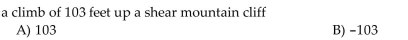Use an integer to represent the value in the statement.