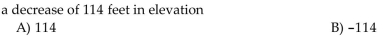 Use an integer to represent the value in the statement.