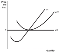 Refer to the accompanying set of graphs to answer thequestions. Graph A   Graph B   Graph C   Graph D   Graph E   -Which graph would result in firms entering a perfectly competitive market in the long run? A)  A B)  B C)  C D)  D E)  E