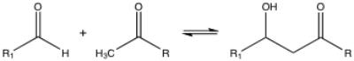 Which of the following types of reactions best describes the reaction shown below?   A) nucleophilic substitution B) nucleophilic addition C) nucleophilic acyl substitution D) elimination E) carbonyl condensation