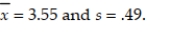 A random sample of n = 144 measurements was selected from a population with unknown mean μ and standard deviation σ. Calculate a 90% confidence interval if