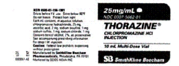 Order: Thorazine 10 mg,IM (deep),STAT Available:     How many mL will be given?