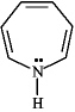 Which of the following statements correctly characterizes the following compound?   A) contains 6 p electrons and is aromatic B) contains 6 p electrons and is nonaromatic C) contains 8 p electrons and is antiaromatic D) contains 8 p electrons and is aromatic E) contains 8 p electrons and is nonaromatic