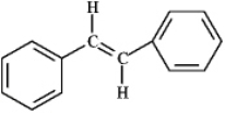 Compare the products when the following compound reacts with Br<sub>2</sub> in the presence of an organic solvent versus water.  
