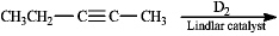 Predict the product of the reaction below.Indicate regiochemistry and stereochemistry if relevant.(D<sub>2</sub> = deuterium)   
