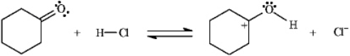 Instructions: Add curved arrows to the following reaction(s)to indicate the flow of electrons in each.  -Indicate flow:  