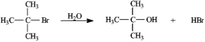 <strong>Instructions: Consider the reaction of 2-bromo-2-methylpropane with water,shown below,to answer the following question(s). Refer to instructions.This reaction is an example of:</strong> A)a substitution reaction. B)a rearrangement reaction. C)an elimination reaction. D)an addition reaction.