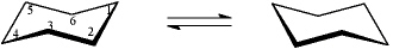 D-Pinitol is an interesting hexahydroxycyclohexane,whose structure is shown below.   On the templates provided,draw the two chair conformations that are in equilibrium for D-pinitol.Circle the most stable conformation.   