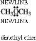 The condensed structure for dimethyl ether looks symmetrical.However,dimethyl ether has a dipole moment.Draw a structure that explains this and indicate the expected direction of the molecular dipole moment.   