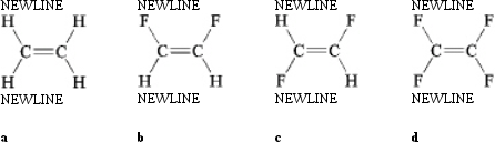Which of the following exhibits only dispersion forces?   A) only a B) only b C) only c D) only d E) all except b
