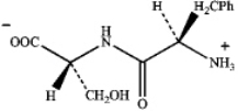 Which of the following dipeptides is L-Ser-L-Phe? A)    B)    C)    D)   
