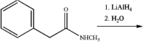 What is the major organic product obtained from the following reaction?   A)    B)    C)    D)   
