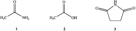 Which of the following is the correct order of decreasing acid strength of the following compounds (more acidic > less acidic) ?   A) 1 > 2 > 3 B) 2 > 3 > 1 C) 1 > 3 > 2 D) 3 > 2 > 1