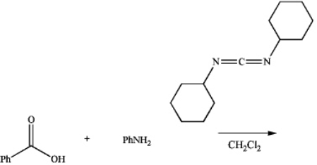 Draw the major product of the following reaction.  