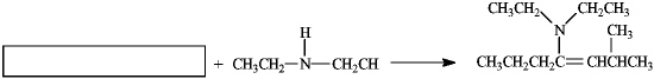 In the box,what is the name of the reactant used in the following reaction?   A) 2-methylhept-4-ene B) heptan-4-one C) 2-methylheptan-4-one D) 2-methylhep-3-ene-4-one