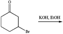 Consider the following reaction:   a)Draw the product of the reaction. How would you categorize this process mechanistically?  	  b)Which of the following spectral methods could be used to follow the progress of the reaction?  	a. NMR spectroscopy  	b. Mass spectrometry  	c. Infrared spectroscopy  	d. UV spectroscopy  	e. all of these  	f. a, b, and c only 