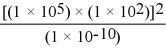 Without using a calculator,solve the following problem:   A) 1 × 10<sup>-6</sup> B) 1 × 10<sup>4</sup> C) 1 × 10<sup>24</sup> D) 1 × 10<sup>34</sup>