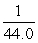 Each of the numbers in the following calculation represents a quantity measured by a student in the laboratory. G = 0.0220 ×  × 12.0 After performing the calculation,the student's calculator appeared as shown below: To the correct number of significant figures what is the value of g?   A) 6 × 10<sup>-3</sup> B) 6) 0 × 10<sup>-3</sup> C) 6) 00 × 10<sup>-3</sup> D) 6) 000 × 10<sup>-3</sup>