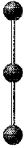 What is the geometry around the central atom in the following molecular model of XeF<sub>2</sub>?   A) trigonal bipyramidal B) seesaw C) T-shaped D) linear