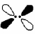 Which drawing represents the molecular orbital containing the highest energy electrons in the H<sub>2</sub> molecule in its ground state? A)    B)    C)    D)   