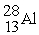 Which of the following figures represents the beta decay of   To give   After one half-life has passed? Unshaded spheres represent   Atoms and shaded spheres represent   Atoms.   A) figure (1)  B) figure (2)  C) figure (3)  D) figure (4) 