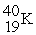 Which of the following figures represents the decay of   By positron emission to give   After three half-lives has passed? Unshaded spheres represent   Atoms and shaded spheres represent   Atoms.   A) figure (1)  B) figure (2)  C) figure (3)  D) figure (4) 