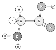 Identify the functional groups in the following compound.   A) alcohol and ketone B) alcohol,amine,and ketone C) amine and carboxylic acid D) amine,hydroxide,and ketone