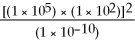 Without using a calculator,solve the following problem:   A) 1 × 10<sup>-6</sup> B) 1 × 10<sup>4</sup> C) 1 × 10<sup>24</sup> D) 1 × 10<sup>34</sup>