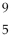 Boron-9 can be represented as A)   <sup>Be.</sup> B)   <sup>B.</sup> C)   <sup>B.</sup> D)   <sup>B.</sup>