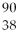 How many protons (p) and neutrons (n) are in an atom of   Sr? A) 38 p,52 n B) 38 p,90 n C) 52 p,38 n D) 90 p,38 n