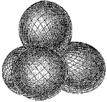 Identify the set of hybrid orbitals shown below.   A) sp B) sp<sup>2</sup> C) sp<sup>3</sup> D) sp<sup>4</sup>