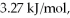 Calculate the total quantity of heat required to convert 50.0 g of liquid CCl<sub>4</sub>(l) from 25.0°C to gaseous CCl<sub>4</sub> at 76.8°C (the normal boiling point for CCl<sub>4</sub>) ? The specific heat of CCl<sub>4</sub>(l) is 0.857 J/(g ∙ °C) ,its heat of fusion is   and its heat of vaporization is   A) 2.22 kJ B) 3.28 kJ C) 11.91 kJ D) 12.98 kJ