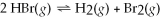 Gaseous hydrogen bromide decomposes at elevated temperatures according to the following equation:   . At a certain temperature a 2.00 L flask is initially filled only with 0.600 mol of HBr.What is the value of K<sub>c</sub> at that temperature if the flask contains 0.104 mol of H<sub>2</sub> at equilibrium? A) 7.04 × 10<sup>-2</sup> B) 4.40 × 10<sup>-2</sup> C) 3.00 × 10<sup>-2</sup> D) 2.10 × 10<sup>-1</sup>