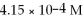 Calculate the pH for an aqueous solution of pyridine that contains   hydroxide ion. A) 2.41 × 10<sup>-11</sup> B) 4.15 × 10<sup>-4 </sup> C) 3.38 D) 10.62