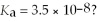 What is the hydronium ion concentration of a 0.200 M hypochlorous acid solution with   The equation for the dissociation of hypochlorous acid is: HOCl(aq) + H<sub>2</sub>O(l) ⇌ H<sub>3</sub>O<sup>+</sup>(aq) + OCl<sup>-</sup>(aq) . A) 1.9 × 10<sup>-4 </sup>M B) 8.4 × 10<sup>-4 </sup>M C) 3.7 × 10<sup>-5 </sup>M D) 8.4 × 10<sup>-5 </sup>M
