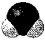 In the picture representing binary hydride AH<sub>x</sub>,lightly-shaded spheres represent H atoms or ions and darkly-shaded spheres represent atoms or ions of the other element,A.If A is a second-period element,the oxidation state of hydrogen and the oxidation state of element A in the binary hydride shown below are   A) +1 and -2. B) +1 and -1. C) -1 and +1. D) -1 and +3.