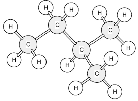 To which family does this organic compound belong? A) alkane B) alkene C) alkyne D) arene