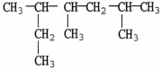 What is the IUPAC name of the compound shown?   A) 2-ethyl-3,5-dimethylhexane B) 3,5-dimethyl-2-ethylhexane C) 2,4,5-trimethylheptane D) 3,4,6-trimethylheptane E) 5-ethyl-2,4-dimethylhexane