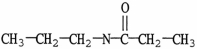 Which molecule is an ester? A)    B)    C)    D)    E) CH<sub>3</sub>CH<sub>2</sub>CH<sub>2</sub>NH<sub>2</sub>