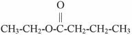 What is the IUPAC name of the molecule shown?   A) ethyl butanoate B) butyl ethanoate C) acetyl butyrate D) butyl acetate E) 2-hexanoic ester