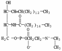 <strong>The molecule shown can be classified as a(an)  </strong> A)wax. B)glycerophospholipid. C)sphingolipid. D)glycolipid. E)triacylglycerol. <div style=padding-top: 35px> 