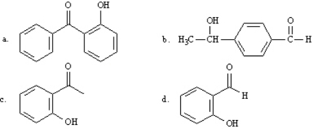 What is the correct structure for 2-hydroxyacetophenone?  <div style=padding-top: 35px> 