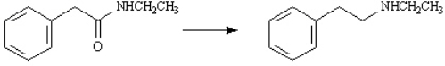  Choose the best reagent(s) for carrying out the following conversion.   a.	H _2 /Pd  b.	NaBH _4 , ethanol  c.	1. LiAlH _4 , ether  	2. H _3 O ^+   d.	all of the above  