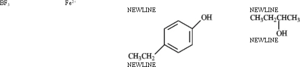 Instructions: Consider the species below to answer the following question.   Refer to instructions. Which of the following would be common to all? A)  Lewis acids B)  Lewis bases C)  Lewis acids or bases D)  Neither Lewis acids nor bases