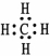 Which representation of a methane molecule is not correct? (A methane molecule is composed of one carbon atom and four hydrogen atoms. )  A) C   B)    C)    D)    E) none of the above