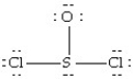 Which of the following structures is the correct structure for SOCl<sub>2</sub>? A)    B)    C)    D)    E)   
