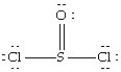 Which of the following structures is the correct structure for SOCl<sub>2</sub>? A)    B)    C)    D)    E)   