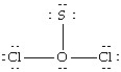 Which of the following structures is the correct structure for SOCl<sub>2</sub>? A)    B)    C)    D)    E)   